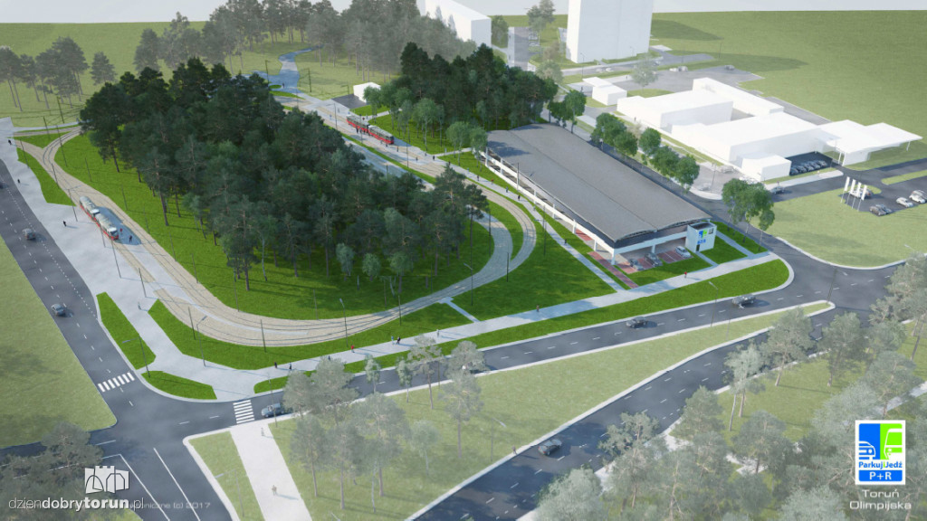 Oto toruńskie parkingi park & ride