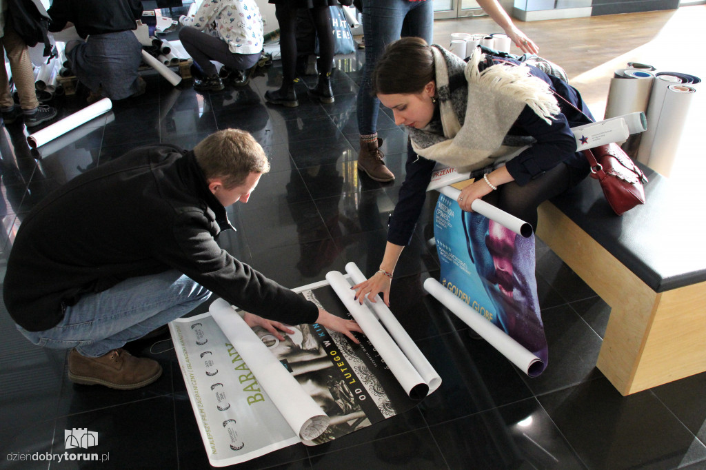 Plakatobranie w Centrum Sztuki Współczesnej