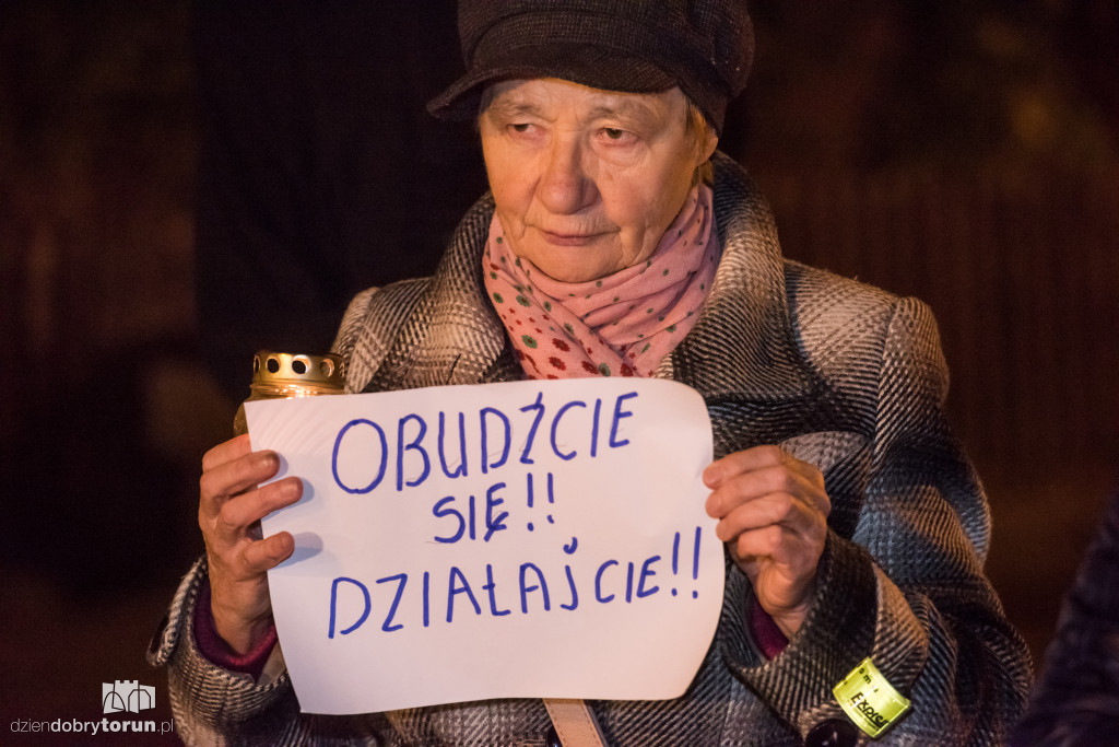 Milczący marsz ku pamięci Piotra S.