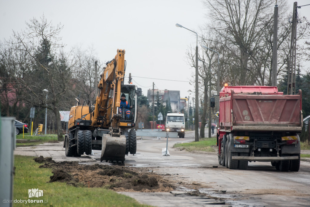 Trwa remont ul. Turystycznej w Kaszczorku