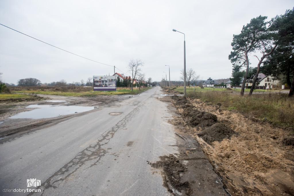 Trwa remont ul. Turystycznej w Kaszczorku