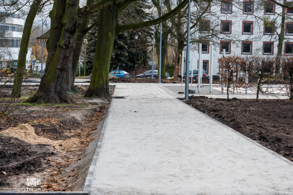 Ogród Muzyków jest już na finiszu