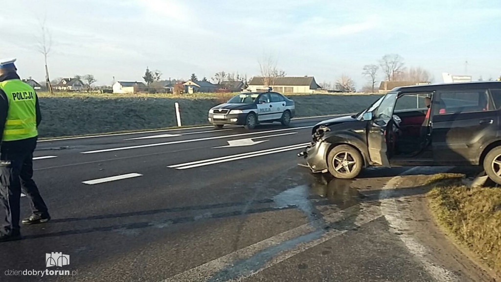 Groźna kolizja pod Toruniem