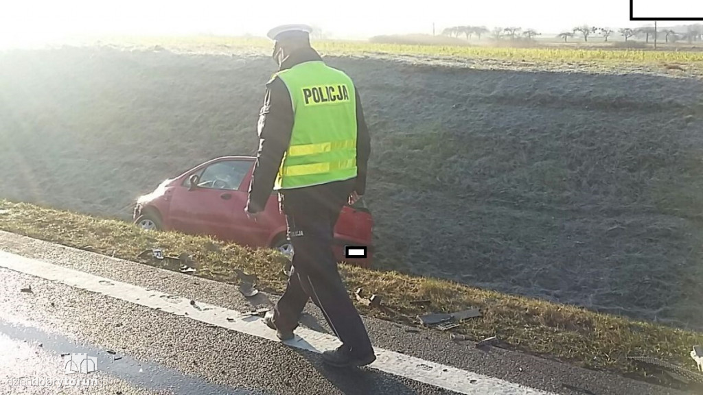 Groźna kolizja pod Toruniem