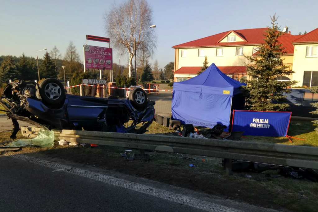 Tragiczny wypadek w Skępem