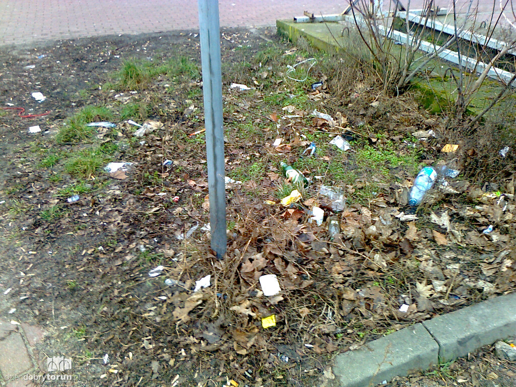 Rubinkowo tonie w śmieciach