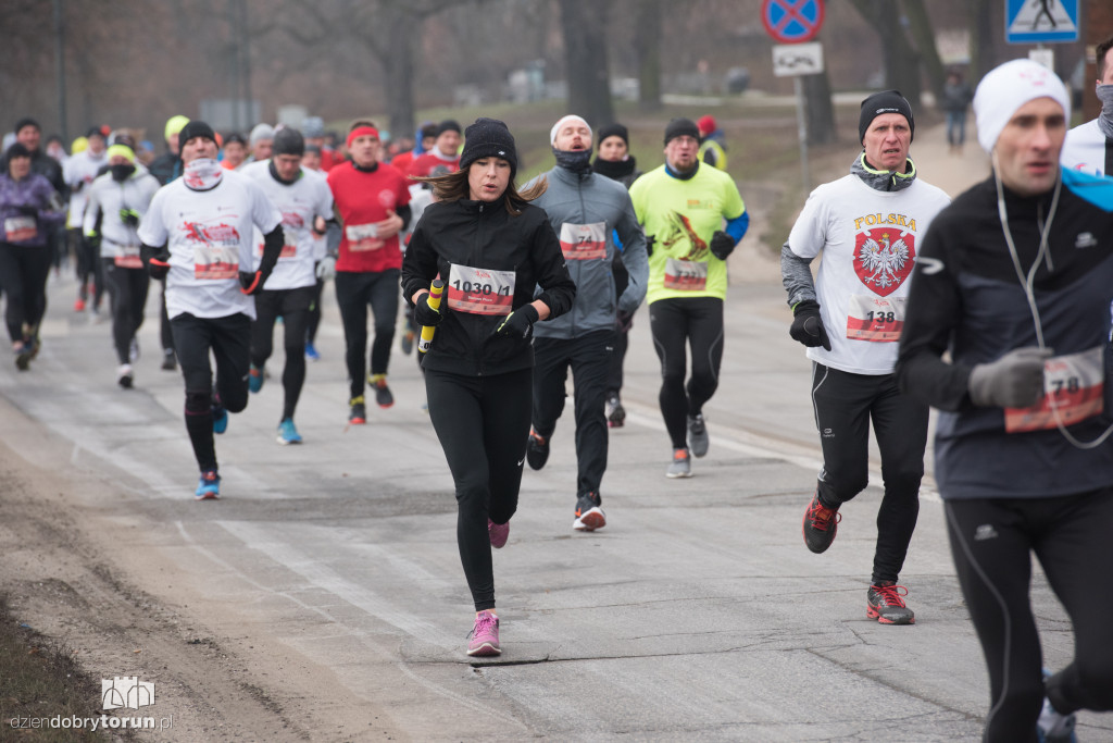 Lutowa Sztafeta Wolności w Toruniu