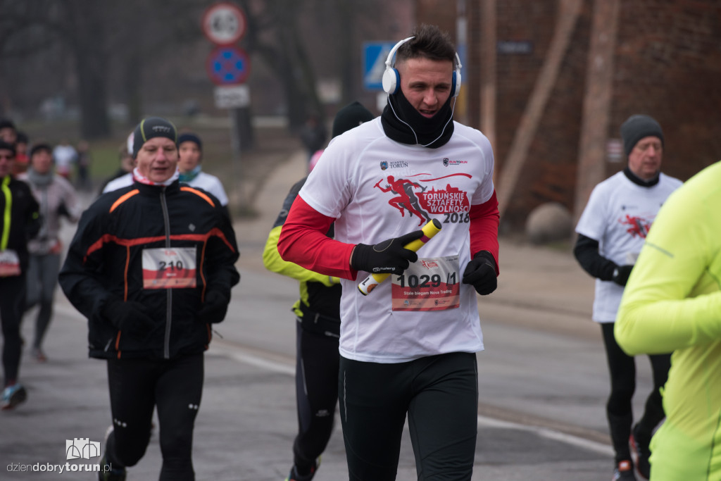 Lutowa Sztafeta Wolności w Toruniu