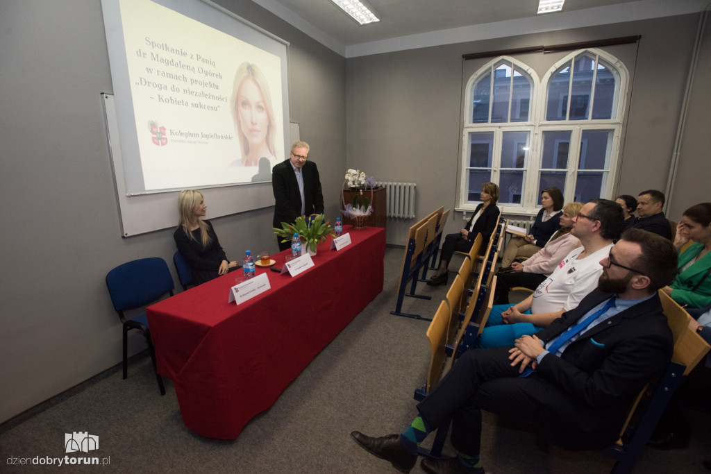 Magdelana Ogórek w Toruniu