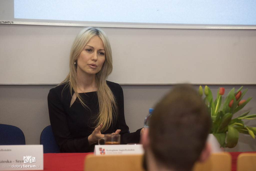 Magdelana Ogórek w Toruniu