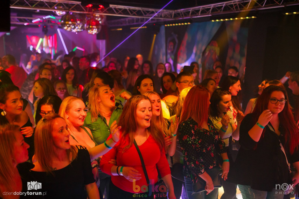 Bardzo gorąca noc w Bajka Disco Club