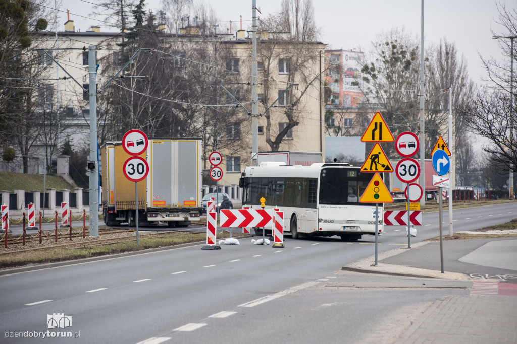 Zaczęło się! Utrudnienia na pl. Chrapka