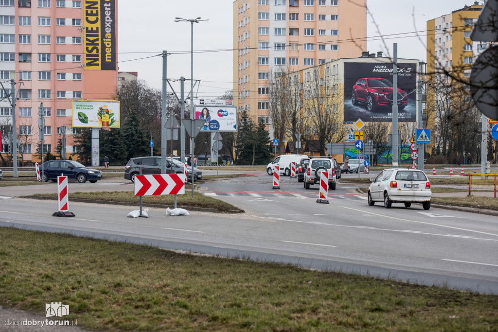 Zaczęło się! Utrudnienia na pl. Chrapka