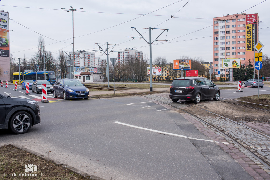 Zaczęło się! Utrudnienia na pl. Chrapka