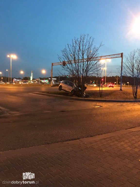 Wtorkowy wypadek na Szosie Lubickiej