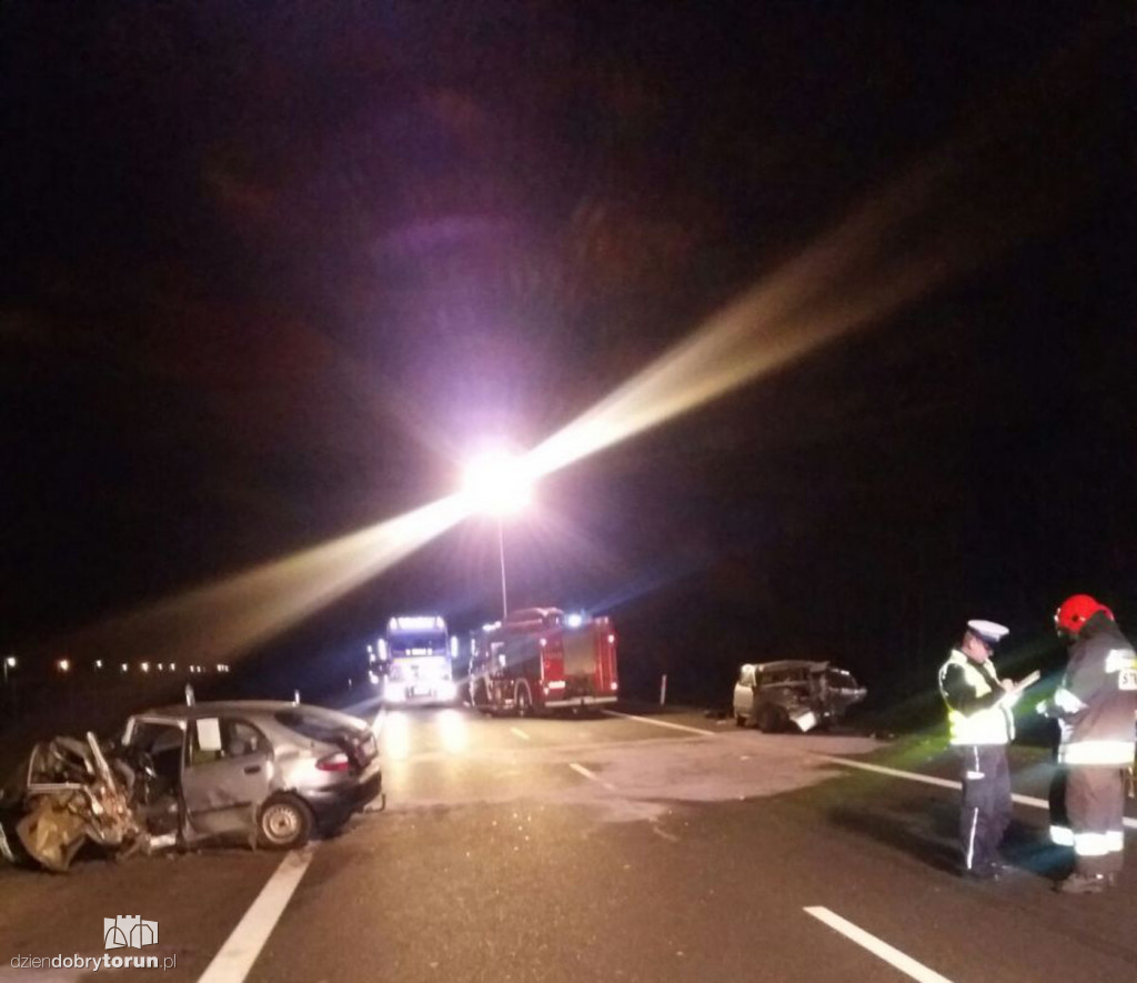 Wypadek w Brzozie Toruńskiej