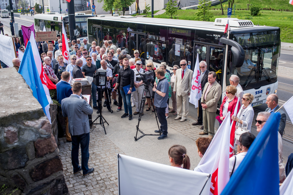 Święto Pracy przy Alei Solidarności