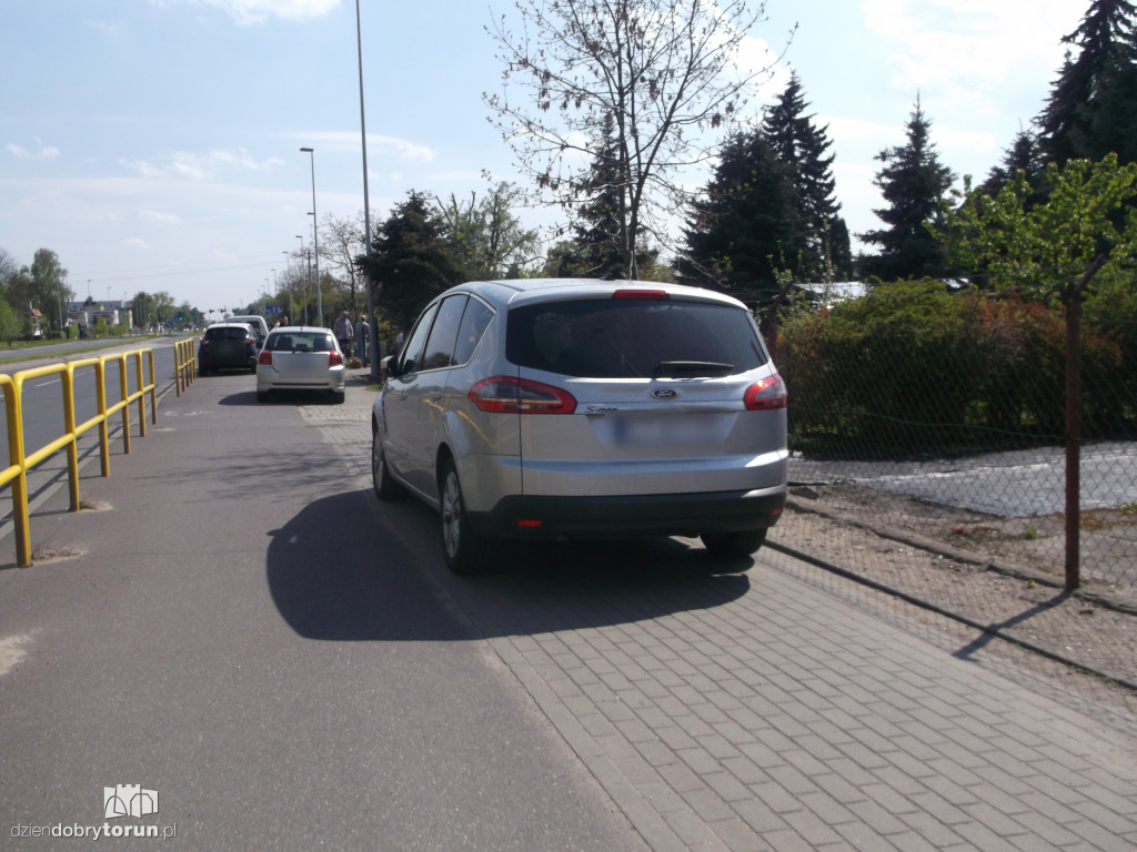 Parkowanie przy Szosie Chełmińskiej