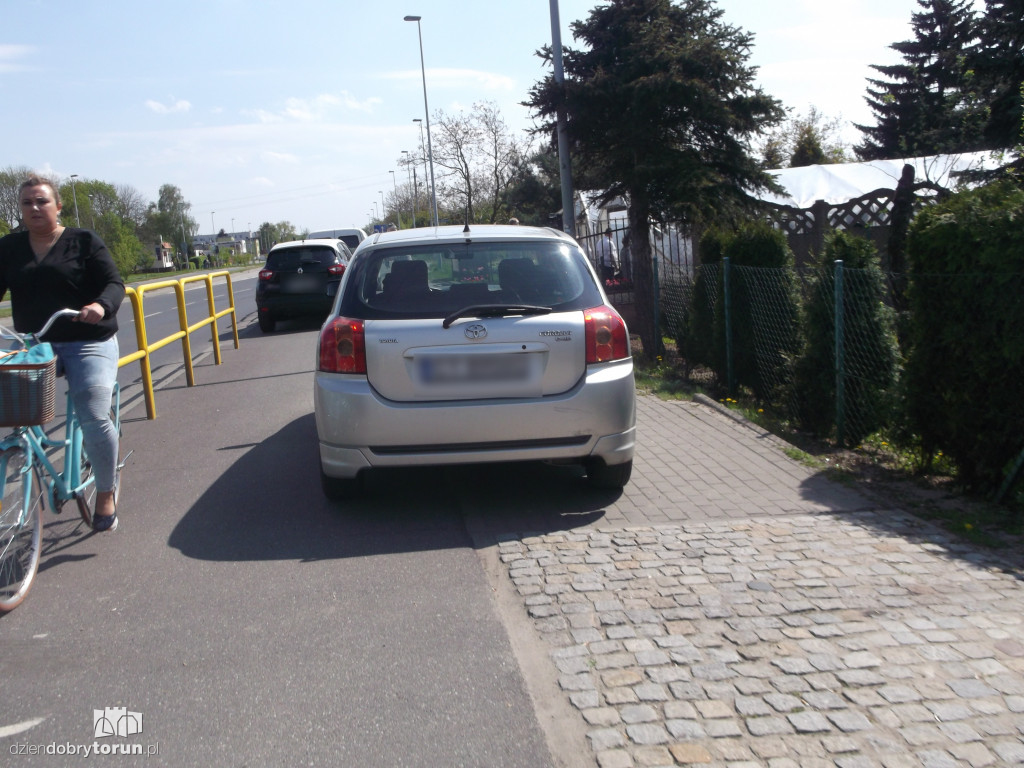 Parkowanie przy Szosie Chełmińskiej