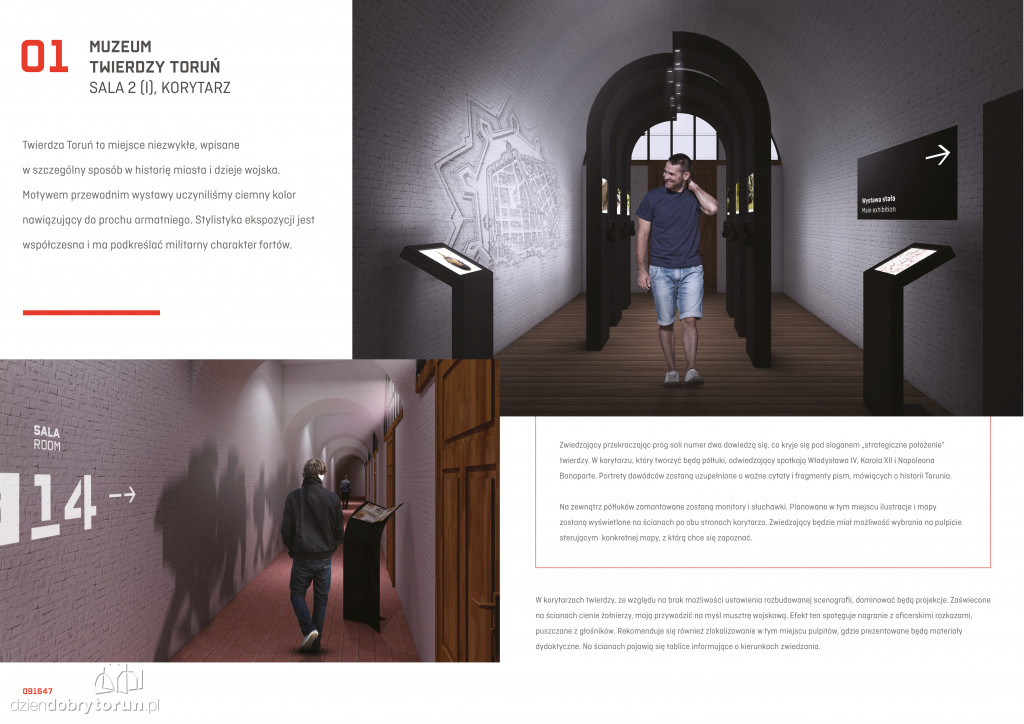 Muzeum Twierdzy Toruń - wizualizacje