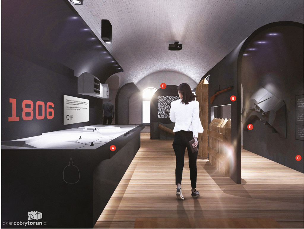 Muzeum Twierdzy Toruń - wizualizacje