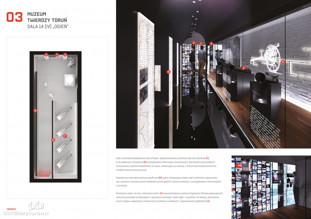 Muzeum Twierdzy Toruń - wizualizacje