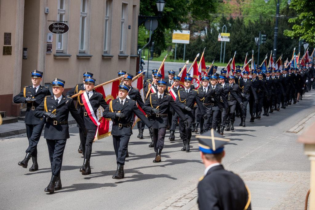 Tak w Toruniu świętowali dziś strażacy
