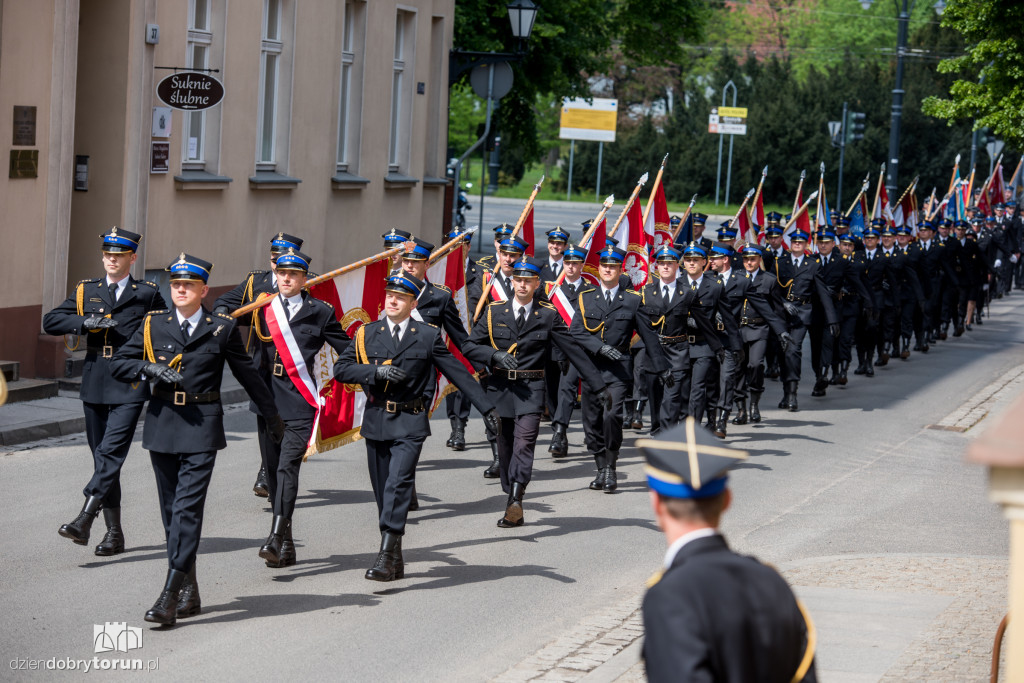 Tak w Toruniu świętowali dziś strażacy