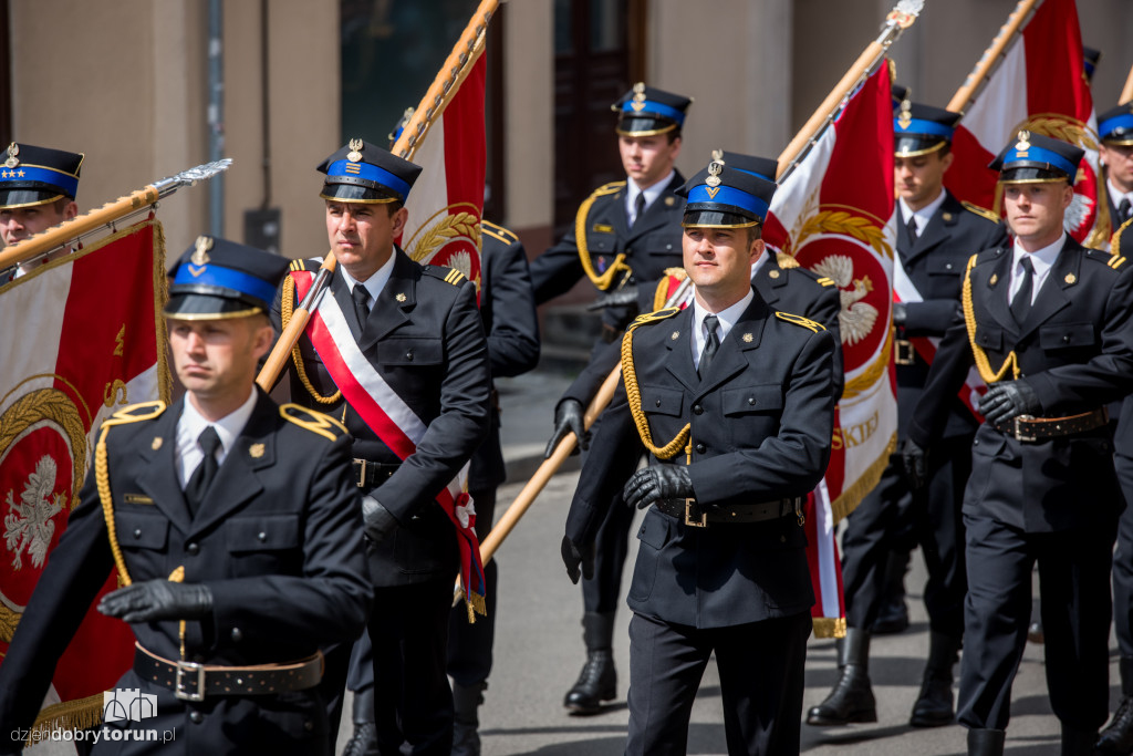 Tak w Toruniu świętowali dziś strażacy