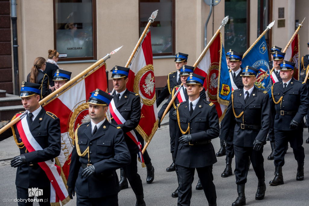 Tak w Toruniu świętowali dziś strażacy