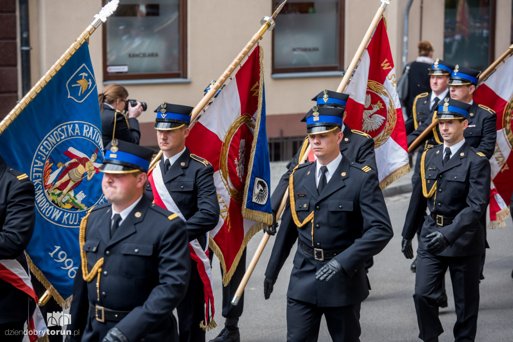 Tak w Toruniu świętowali dziś strażacy