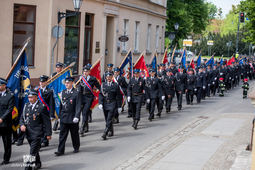 Tak w Toruniu świętowali dziś strażacy