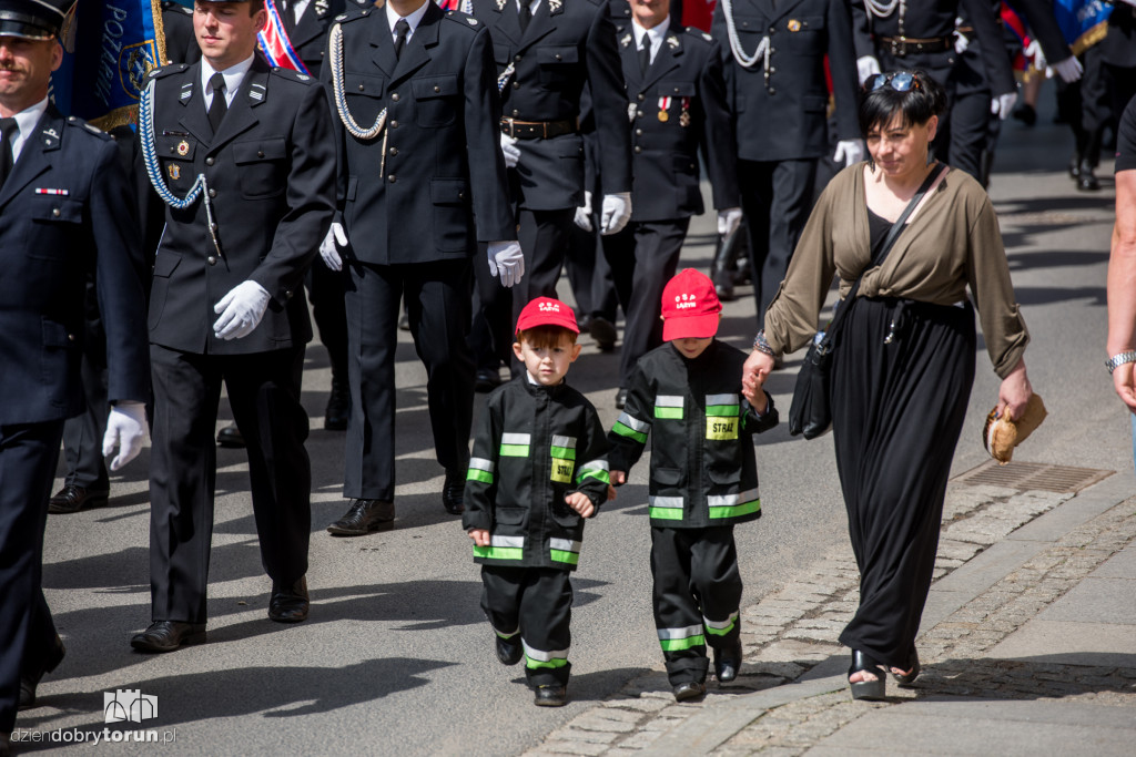 Tak w Toruniu świętowali dziś strażacy