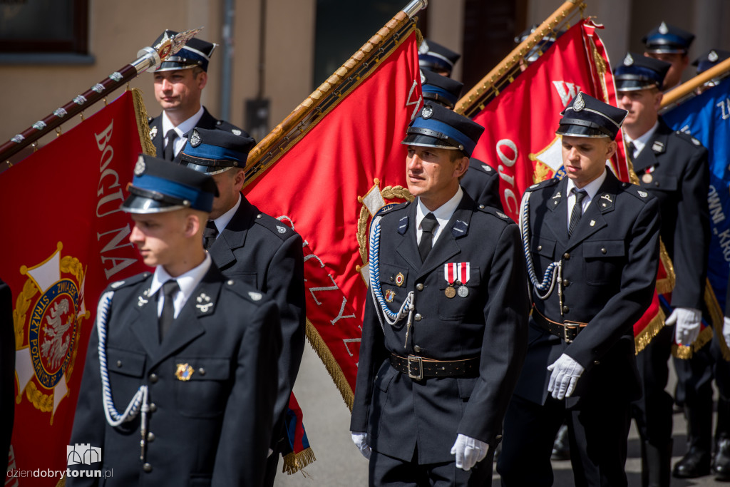 Tak w Toruniu świętowali dziś strażacy