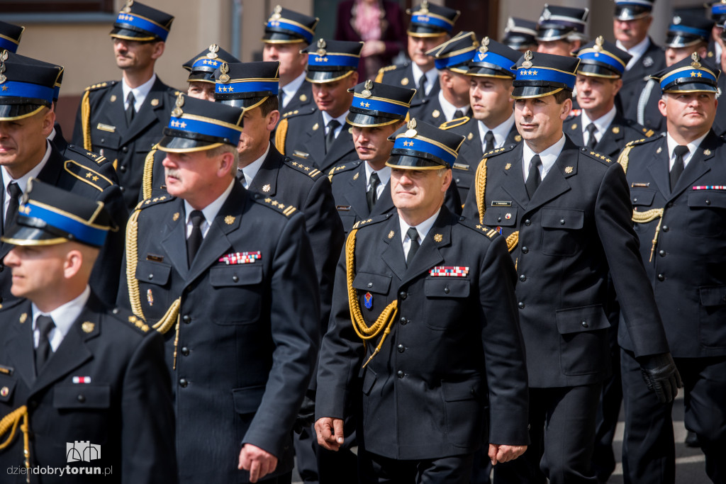 Tak w Toruniu świętowali dziś strażacy