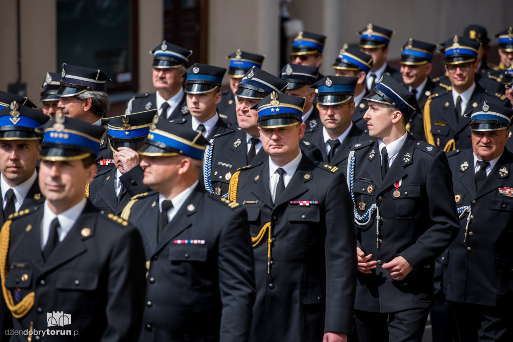 Tak w Toruniu świętowali dziś strażacy