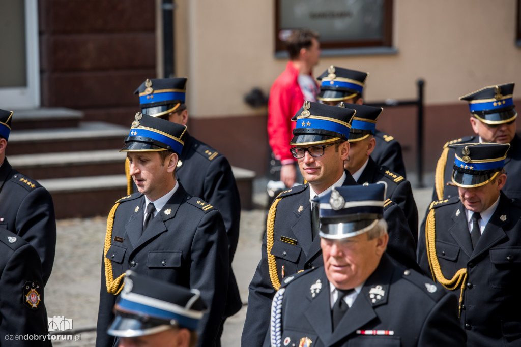 Tak w Toruniu świętowali dziś strażacy