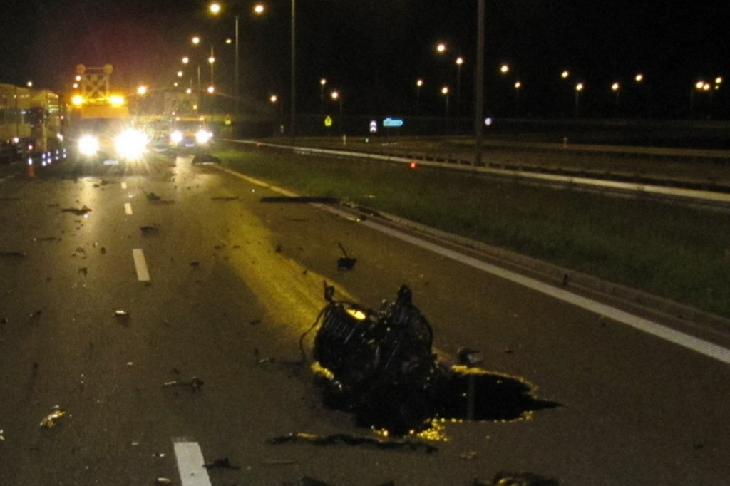 Tragiczny wypadek na autostradzie