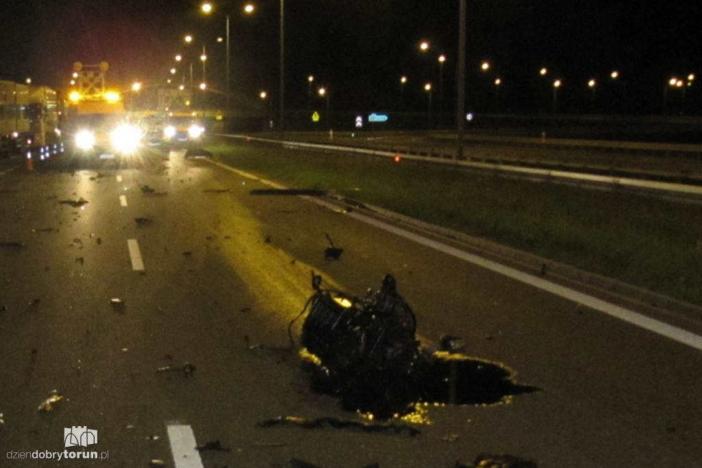 Tragiczny wypadek na autostradzie