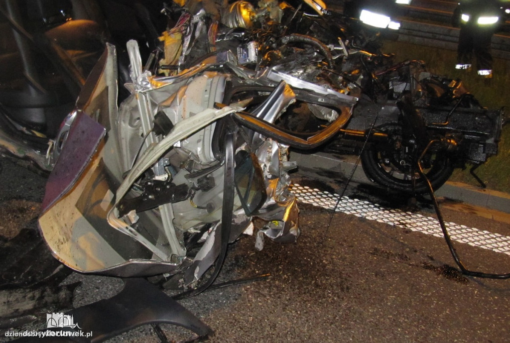 Tragiczny wypadek na autostradzie