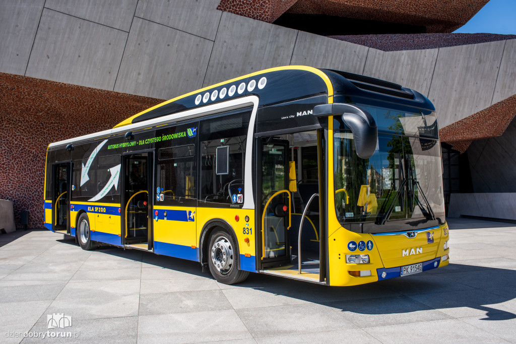 Toruń kupuje autobusy hybrydowe