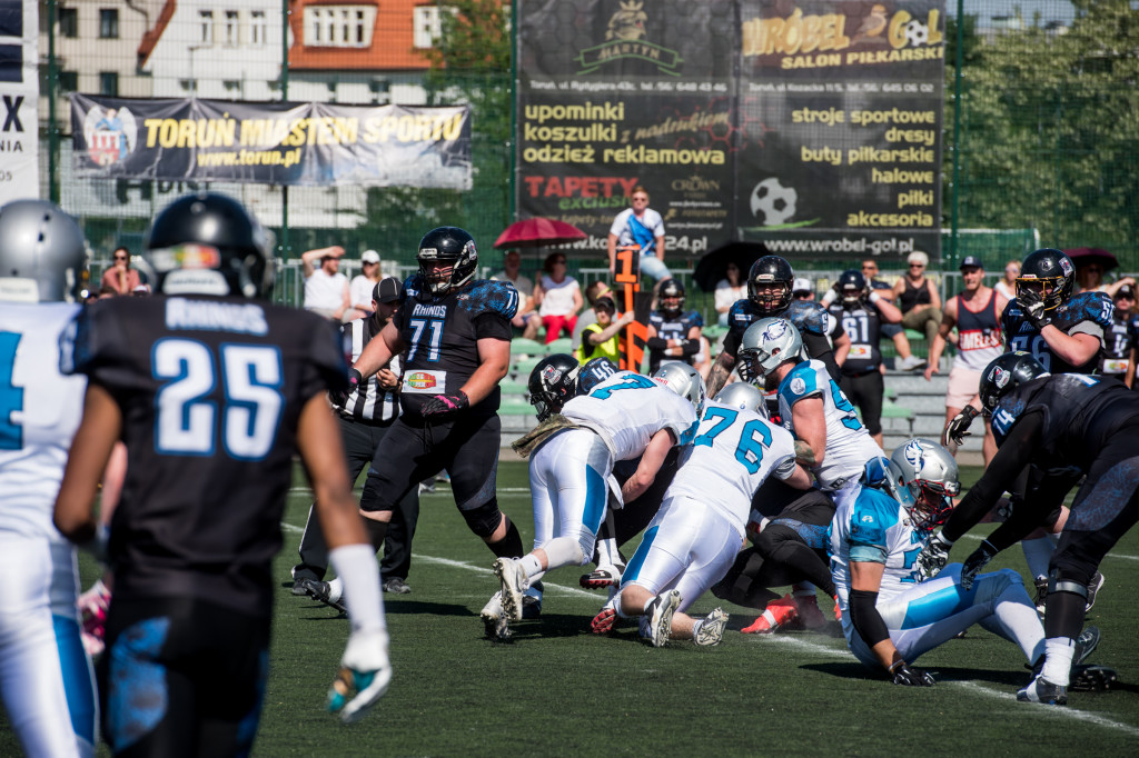Angels Toruń - Rhinos Wyszków 14:22