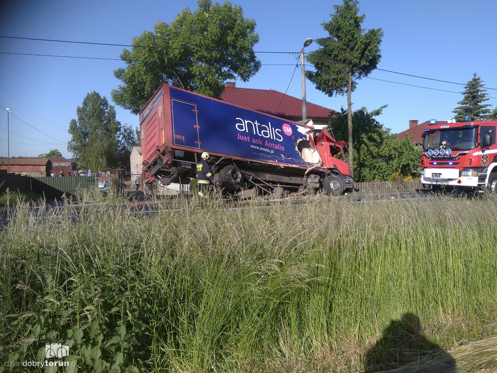 Wypadek w Papowie Toruńskim