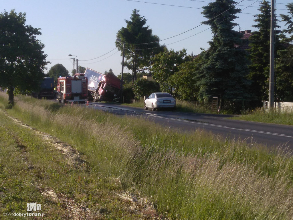 Wypadek w Papowie Toruńskim