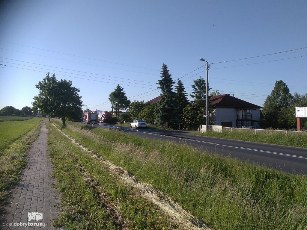 Wypadek w Papowie Toruńskim