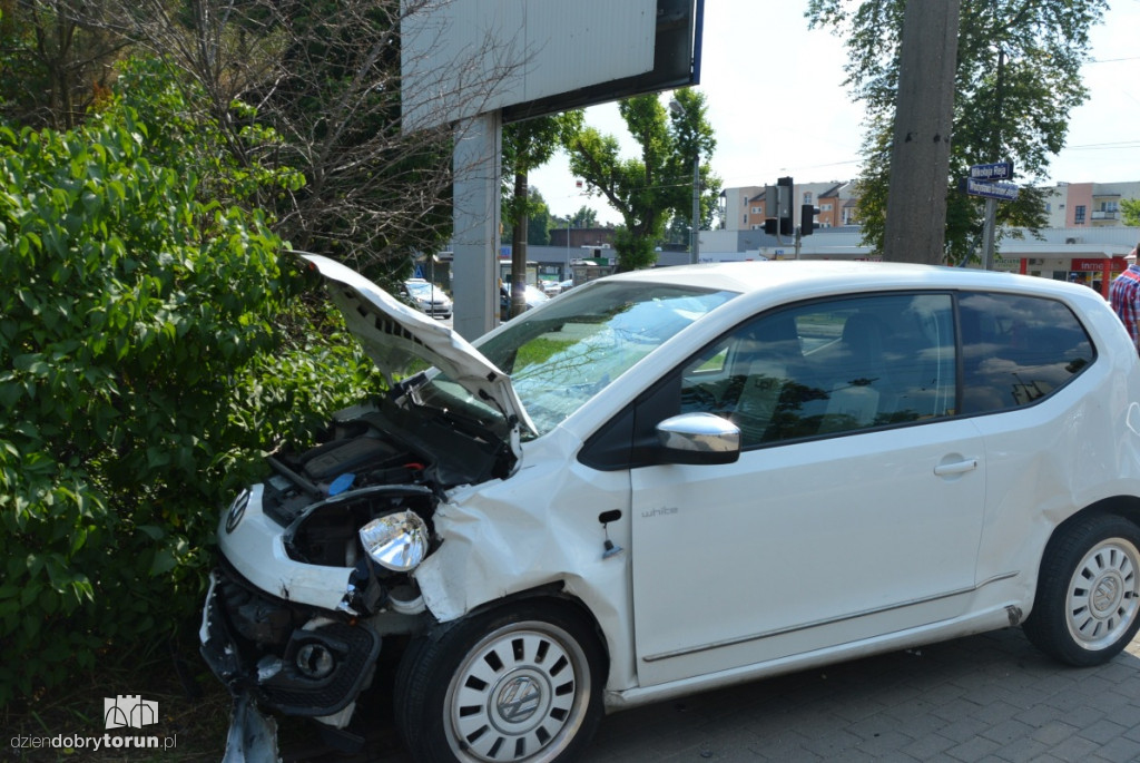 Wypadek przy ul. Broniewskiego