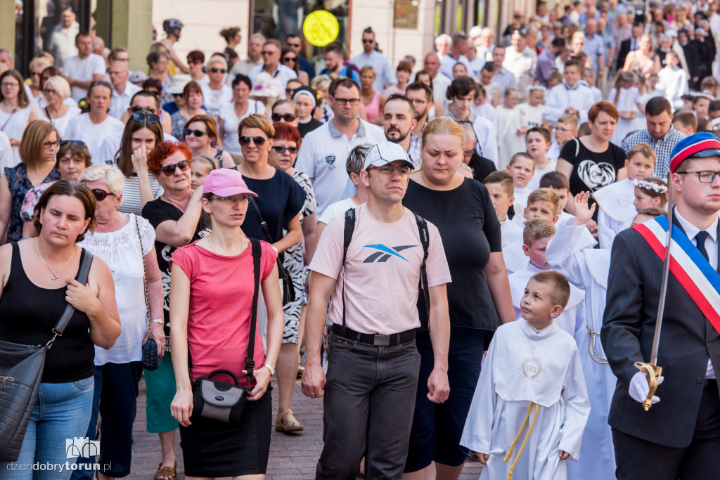 Boże Ciało w Toruniu. Procesja na Starówce