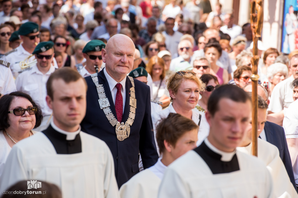 Boże Ciało w Toruniu. Procesja na Starówce