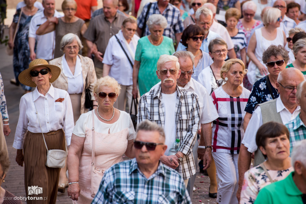 Boże Ciało w Toruniu. Procesja na Starówce