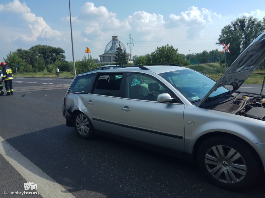 Kolizja na Szosie Bydgoskiej